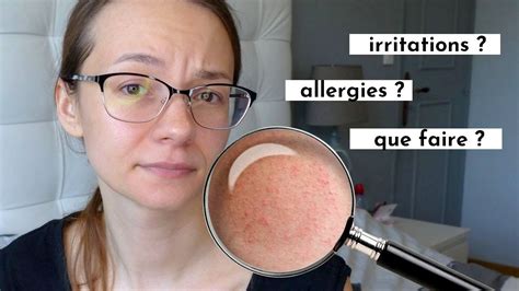 allergie parfum boutons|comment traiter une allergie.